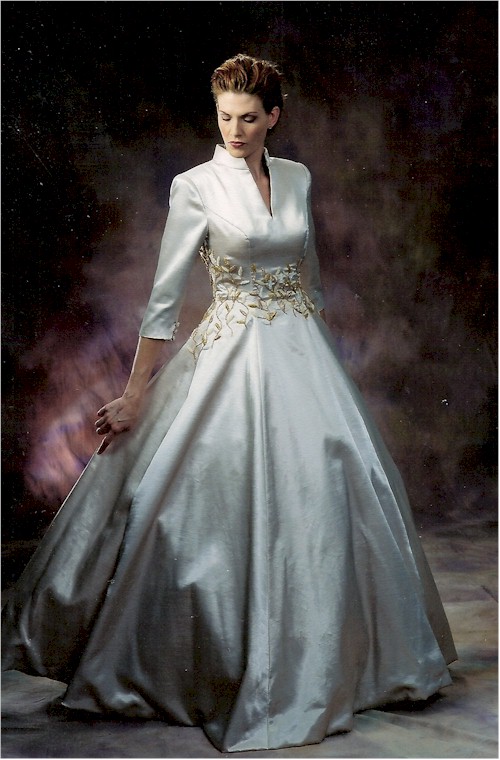 Darius Cordell - 3/4 sleeve mother of bride dresses